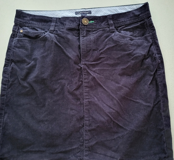 Tommy Hilfiger Size 8  Skirt Cord Navy - Picture 1 of 6